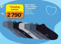 Auchan INEXTENSO FÉRFI 7 PÁRAS TITOKZOKNI ajánlat