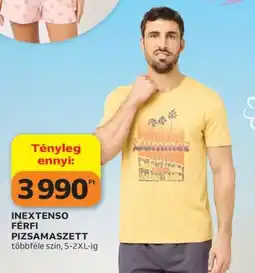 Auchan INEXTENSO FÉRFI PIZSAMASZETT ajánlat