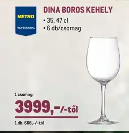 Metro DINA BOROS KEHELY ajánlat