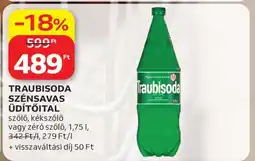 Auchan Traubisoda szénsavas üdítőital ajánlat