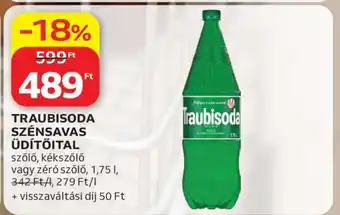 Auchan Traubisoda szénsavas üdítőital ajánlat
