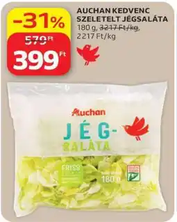Auchan AUCHAN KEDVENC SZELETELT JÉGSALÁTA ajánlat