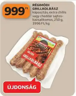 Auchan Régimódi Grillkolbász ajánlat