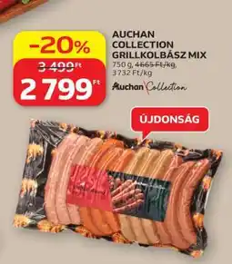 Auchan AUCHAN COLLECTION GRILLKOLBÁSZ MIX ajánlat