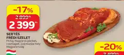 Auchan Sertés Frédi szelet ajánlat