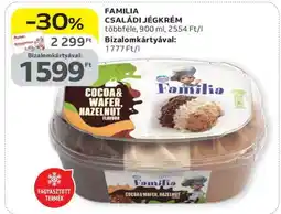 Auchan FAMILIA CSALÁDI JÉGKRÉM ajánlat