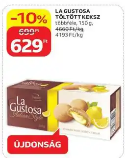 Auchan LA GUSTOSA TÖLTÖTT KEKSZ ajánlat