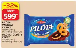 Auchan PILÓTA VANÍLIÁS KARIKA ajánlat