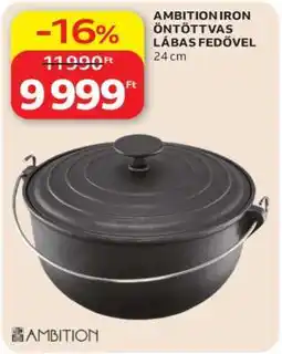 Auchan AMBITION IRON ÖNTÖTTVAS LÁBAS FEDŐVEL ajánlat