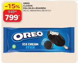 Auchan OREO CLASSIC PÁLCIKÁS JÉGKRÉM ajánlat