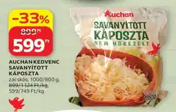 Auchan AUCHAN KEDVENC SAVANYÍTOTT KÁPOSZTA ajánlat