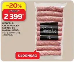 Auchan Hízóföld Csevapcsicsa Sertés- és Marhahúsból ajánlat