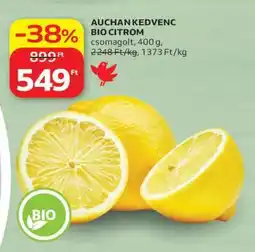 Auchan Auchan Kedvenc Bio Citrom ajánlat