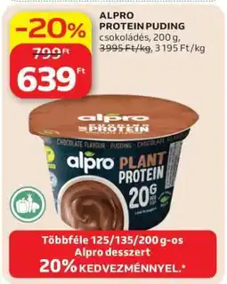 Auchan Alpro Protein Puding ajánlat