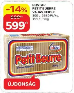 Auchan Rostar Petit Beurre vajas keksz ajánlat