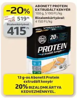 Auchan Abonett Protein Extrudált Kenyér ajánlat