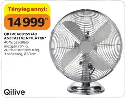 Auchan QILIVE 600159740 ASZTALI VENTILÁTOR ajánlat