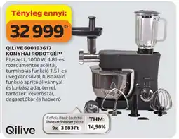 Auchan QILIVE 600193617 KONYHAI ROBOTGÉP ajánlat