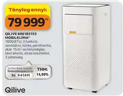 Auchan QILIVE 600185153 MOBILKLÍMA ajánlat