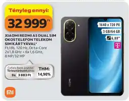 Auchan XIAOMI REDMI A5 DUAL SIM OKOSTELEFON TELEKOM SIM KÁRTYÁVAL ajánlat