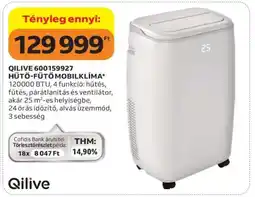 Auchan QILIVE 600159927 HŰTŐ-FŰTŐ MOBILKLÍMA ajánlat