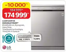 Auchan LG DF243FVS MOSOGATÓGÉP ajánlat