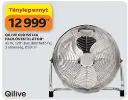 Auchan QILIVE 600159744 PADLÓVENTILÁTOR ajánlat