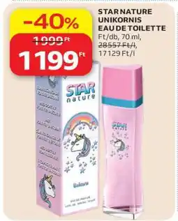 Auchan STAR NATURE UNIKORNIS EAU DE TOILETTE ajánlat