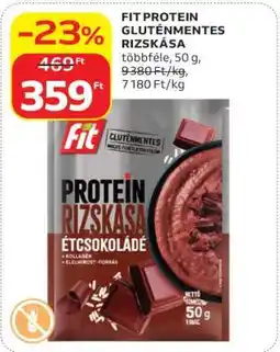 Auchan FIT PROTEIN GLUTÉNMENTES RIZSKÁSA ajánlat