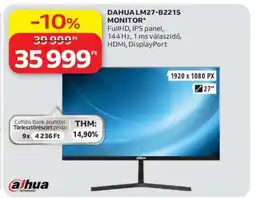 Auchan DAHUA LM27-B221S MONITOR ajánlat