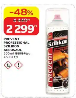 Auchan PREVENT PROFESSIONAL SZILIKON AEROSZOL ajánlat