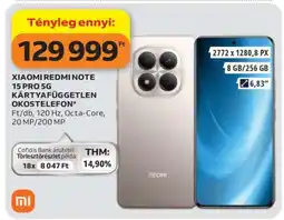 Auchan Xiaomi Redmi Note 15 Pro 5G ajánlat