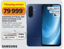 Auchan Samsung A17 Dual SIM ajánlat