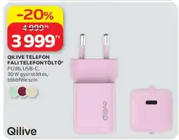 Auchan QILIVE TELEFON FALI TELEFONTÖLTŐ ajánlat