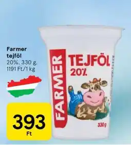 Tesco Farmer tejföl ajánlat