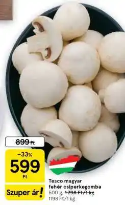 Tesco Tesco magyar fehér csiperkegomba ajánlat