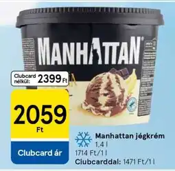Tesco MANHATTAN Jégkrém ajánlat