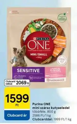 Tesco Purina One Mini Száraz Kutyaeledel ajánlat