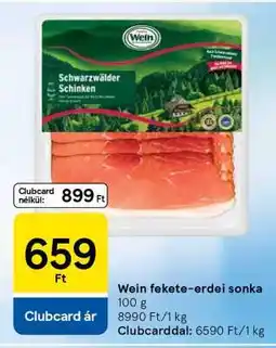 Tesco Wein fekete-erdei sonka ajánlat