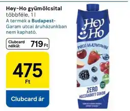 Tesco HEY-HO GYÜMÖLCSITAL ajánlat