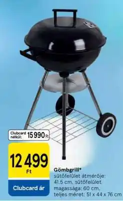 Tesco Gömbgrill ajánlat
