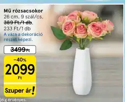 Tesco Mű rózsacsokor ajánlat