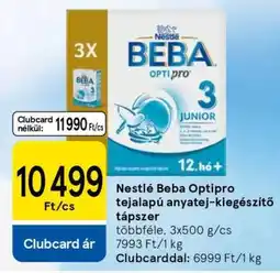 Tesco Nestlé Beba Optipro ajánlat