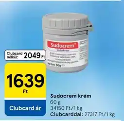 Tesco Sudocrem krém ajánlat