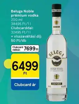 Tesco Beluga Noble Prémium Vodka ajánlat