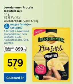 Tesco Leerdammer protein szeletelt sajt ajánlat