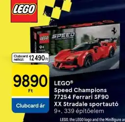 Tesco LEGO Speed Champions 77254 Ferrari SF90 XX Stradale sportautó ajánlat