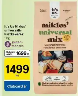 Tesco It's Us Miklos univerzális lisztkeverék ajánlat
