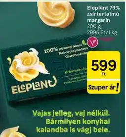 Tesco Eleplant 79% zsírtartalmú margarin ajánlat