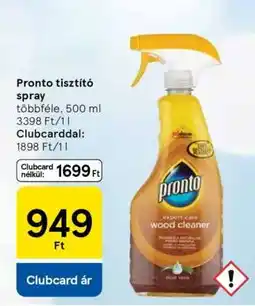Tesco Pronto tisztító spray ajánlat